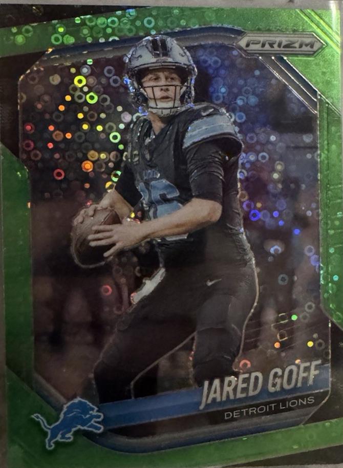 Jared Goff [Neon Green] #10