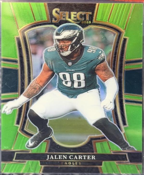 Jalen Carter [Neon Green Prizm] #191