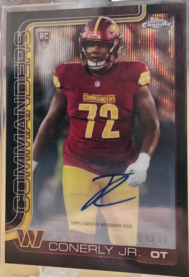 Josh Conerly Jr. [Black Wave Refractor] #RRA-JCJ