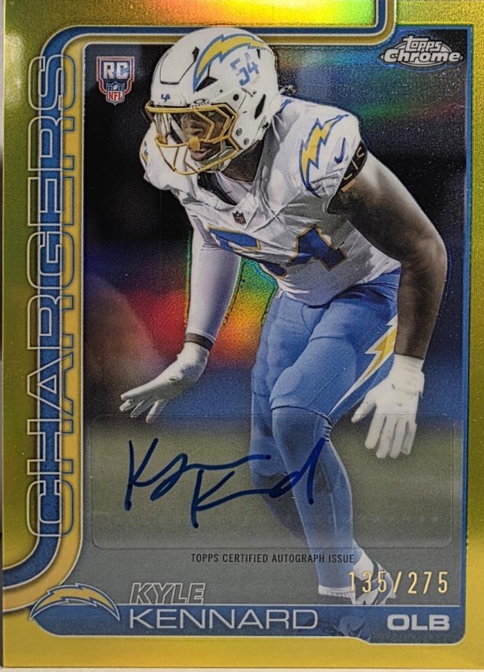 Kyle Kennard [Yellow Refractor] #RRA-KK