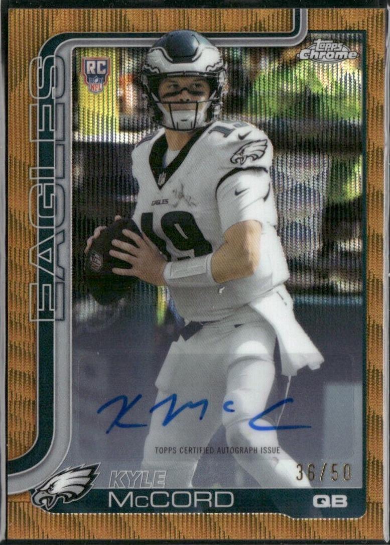 Kyle McCord [Gold Wave Refractor] #RRA-KMCC