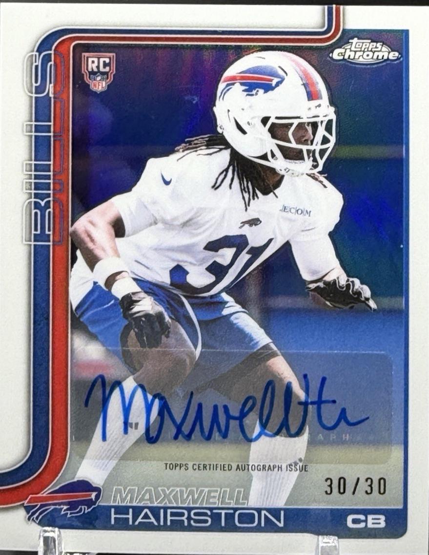 Maxwell Hairston [White Refractor] #RRA-MH