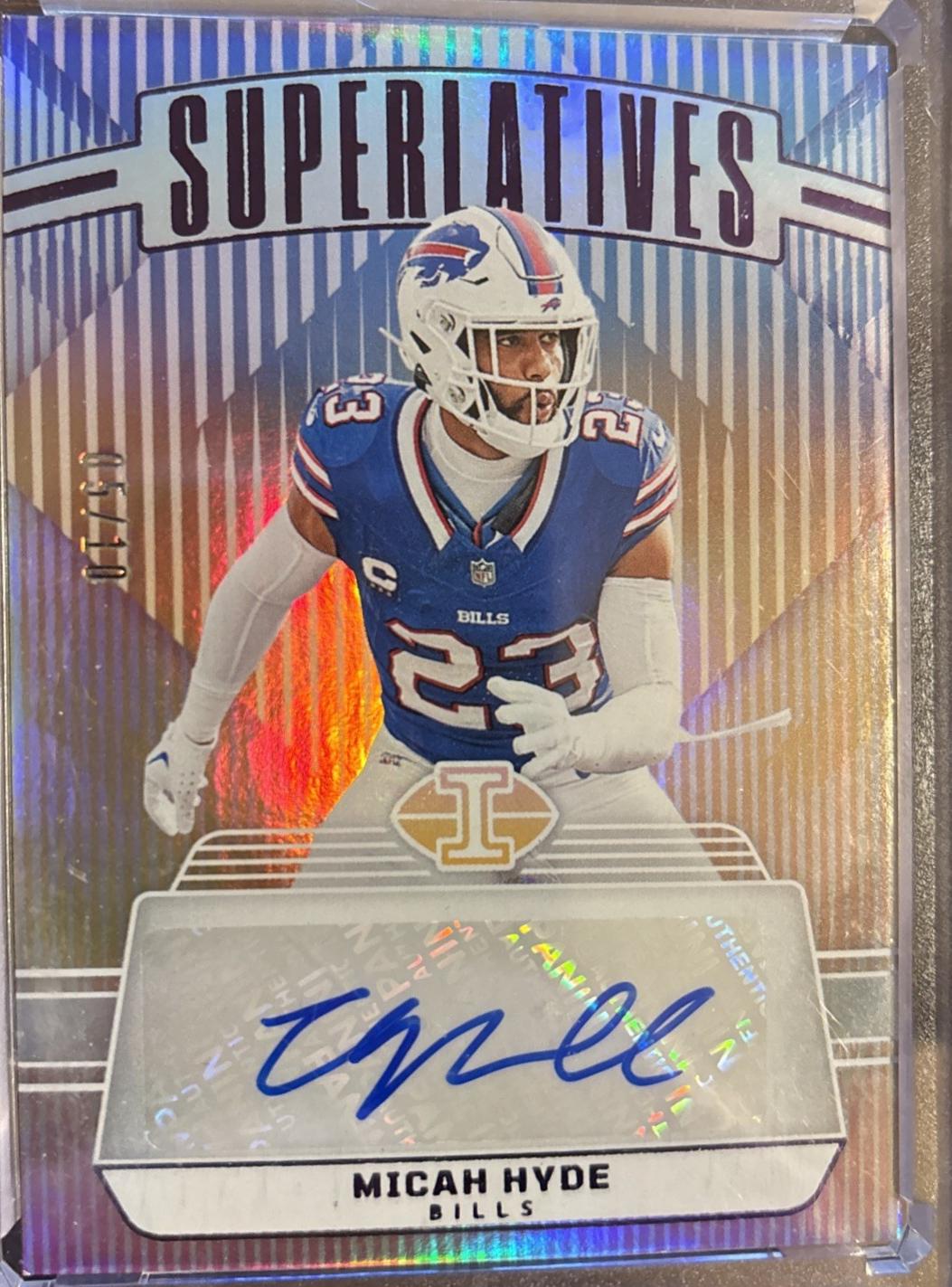 Micah Hyde [Purple] #S-MHE