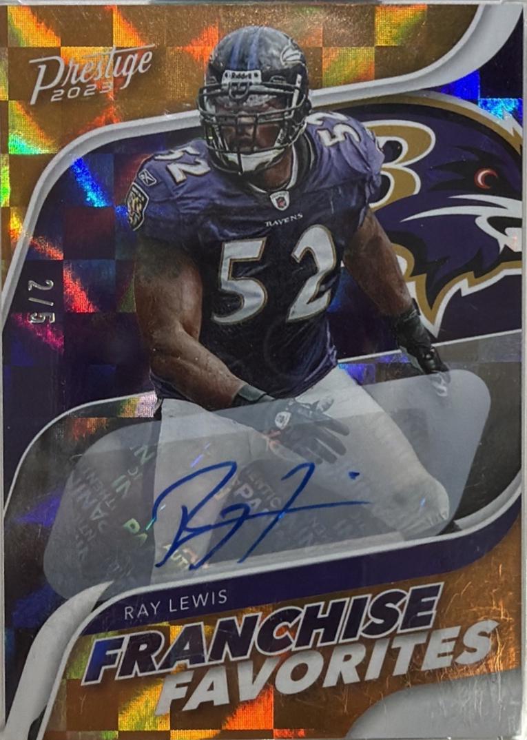 Ray Lewis [Autograph Orange] #FF-4