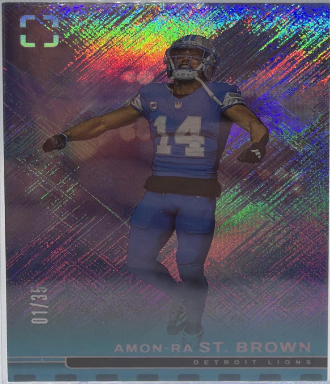 Amon-Ra St. Brown [Teal] #69