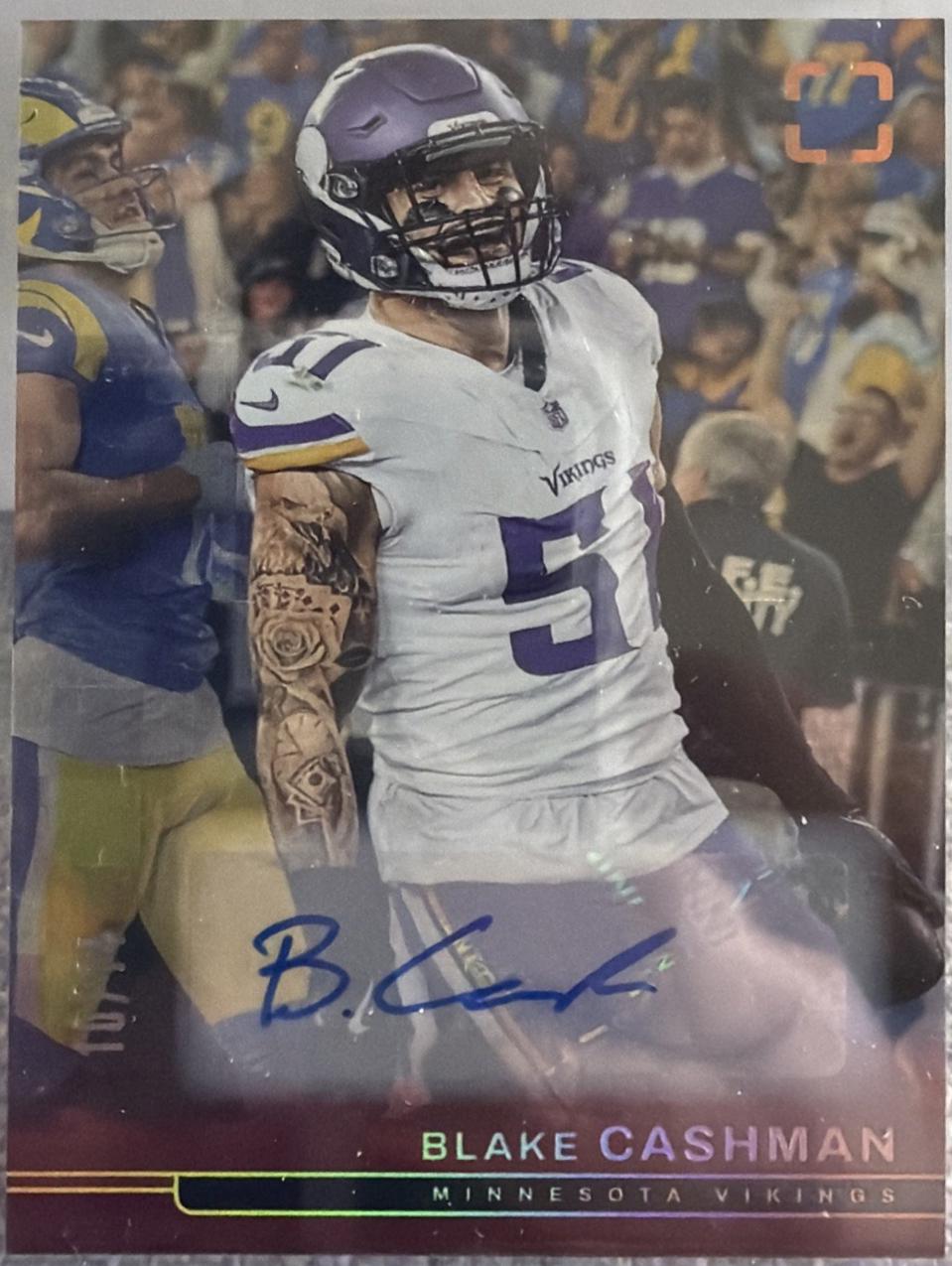 Blake Cashman [Maroon Autograph] #74