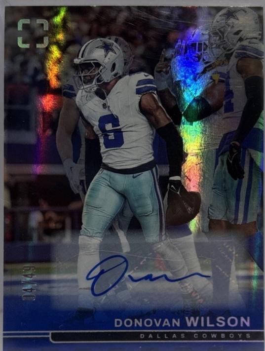 Donovan Wilson [Blue Autograph] #13