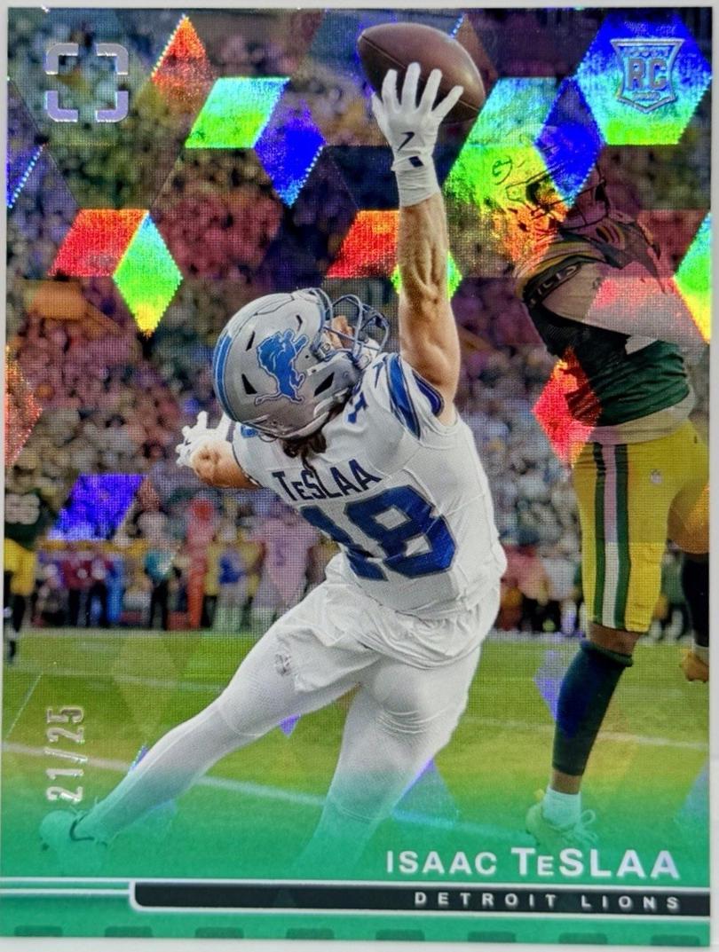 Isaac TeSlaa [Green Rookie Autograph] #139