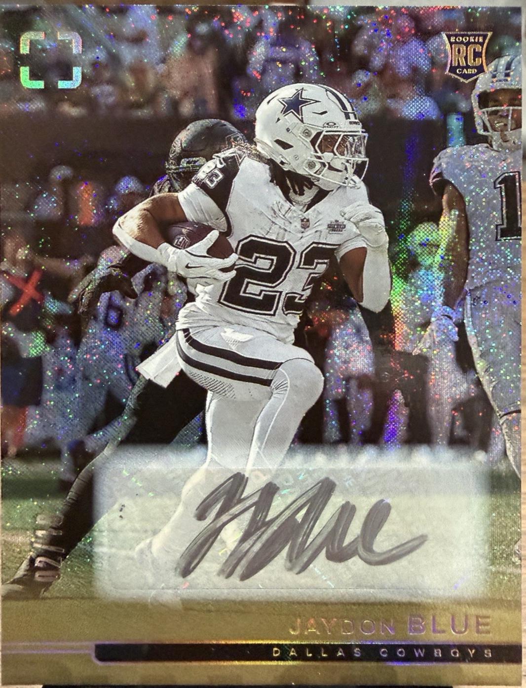 Jaydon Blue [Silver Rookie Autograph] #154