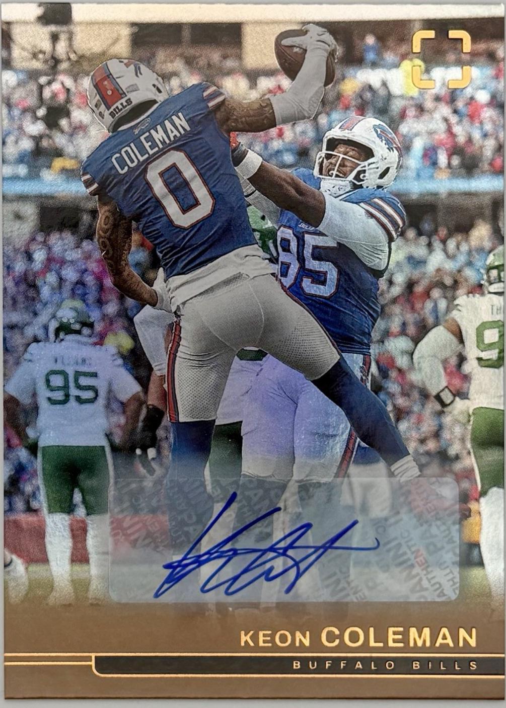 Keon Coleman [Bronze Autograph] #3