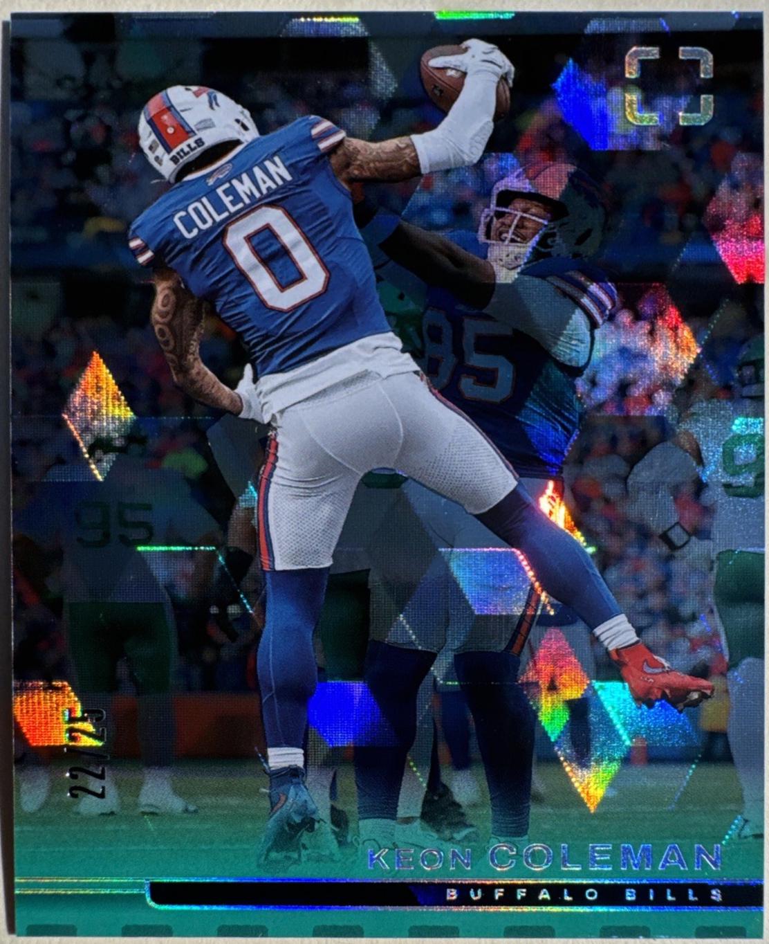 Keon Coleman [Green] #3
