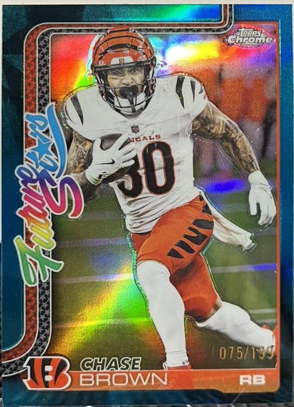 Chase Brown [Aqua Refractor] #FS-13