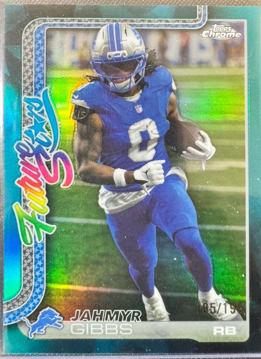 Jahmyr Gibbs [Aqua Refractor] #FS-10