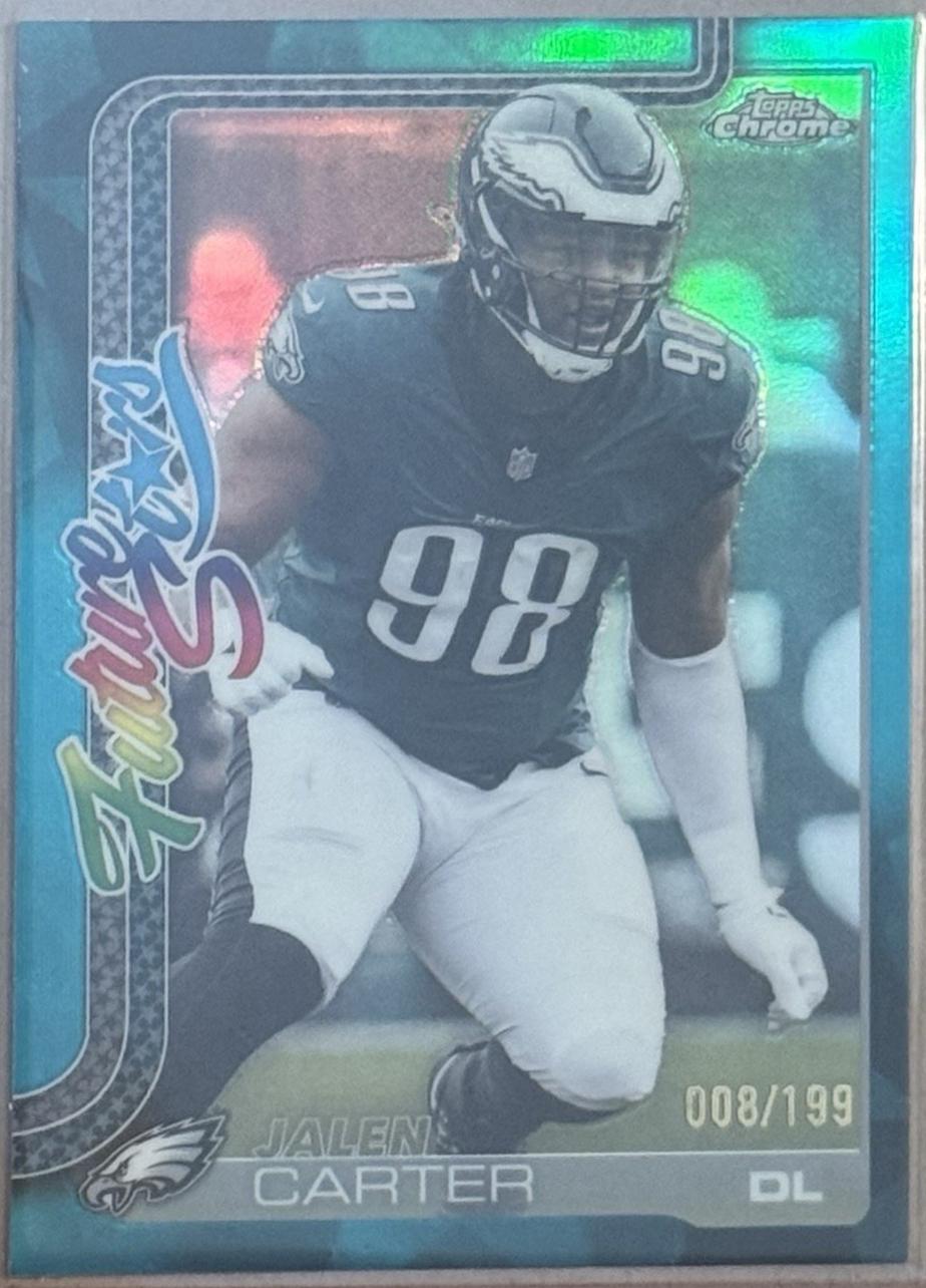 Jalen Carter [Aqua Refractor] #FS-25