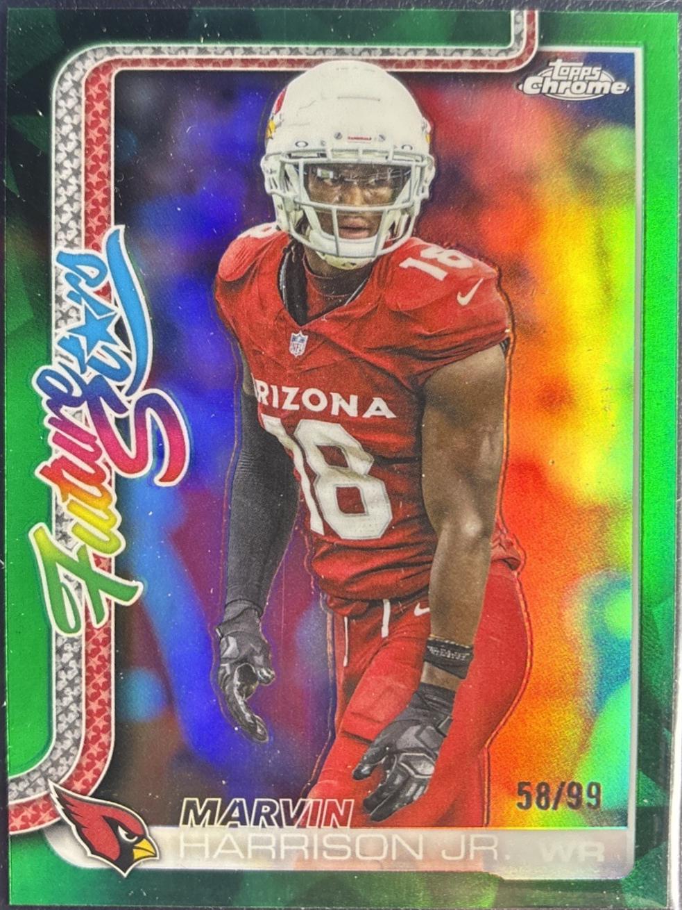 Marvin Harrison Jr. [Green Refractor] #FS-6