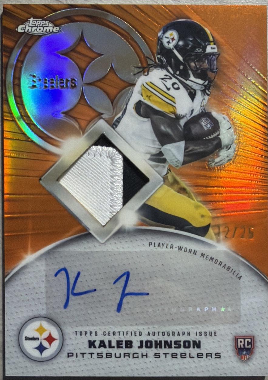Kaleb Johnson [Orange] #RPA-KJ