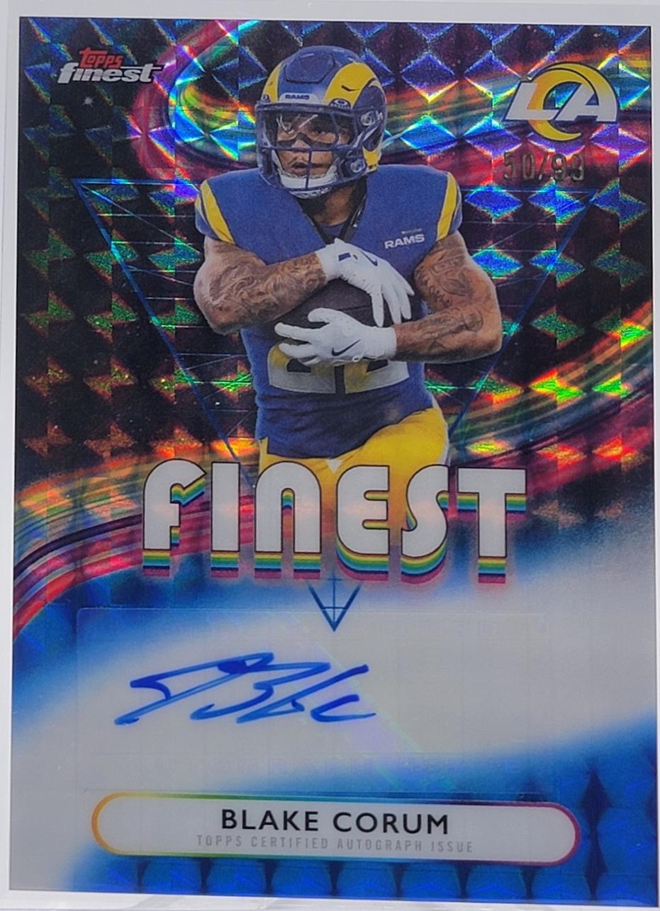 Blake Corum [Blue Geometric] #FA-BC