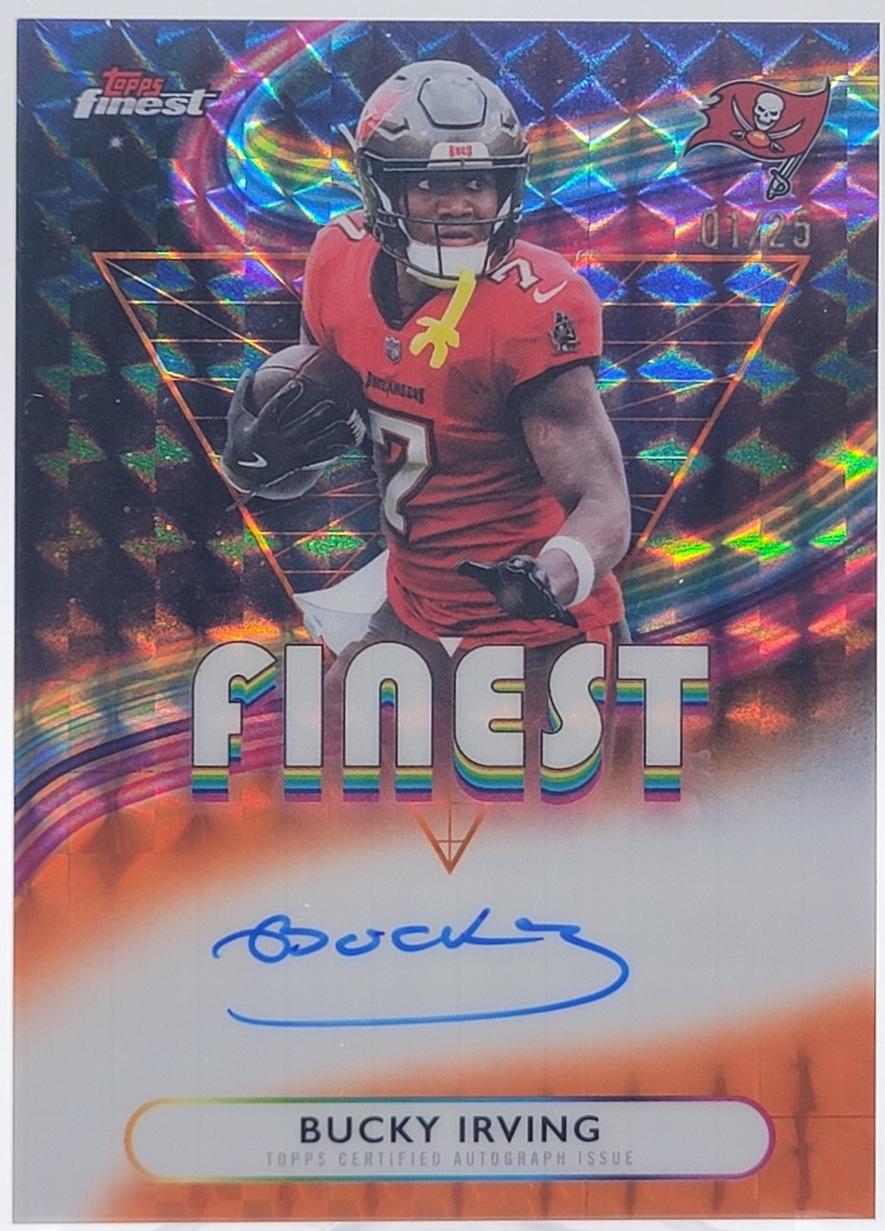 Bucky Irving [Orange Geometric] #FA-BI