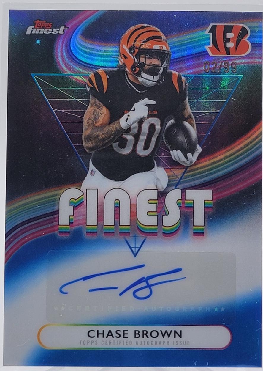 Chase Brown [Blue Refractor] #FA-CB