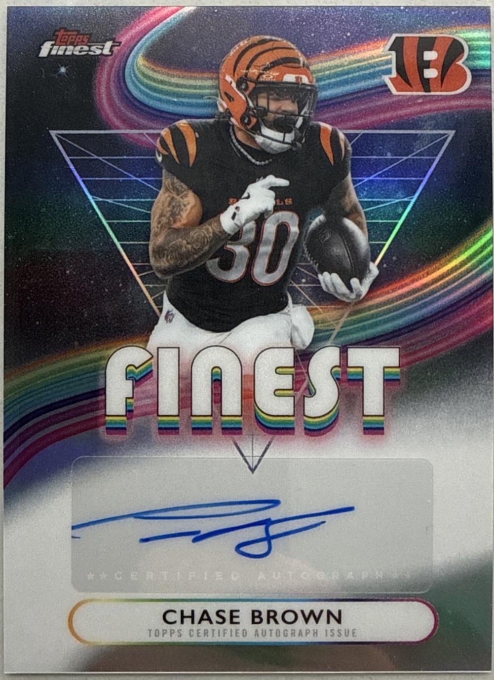 Chase Brown [Refractor] #FA-CB