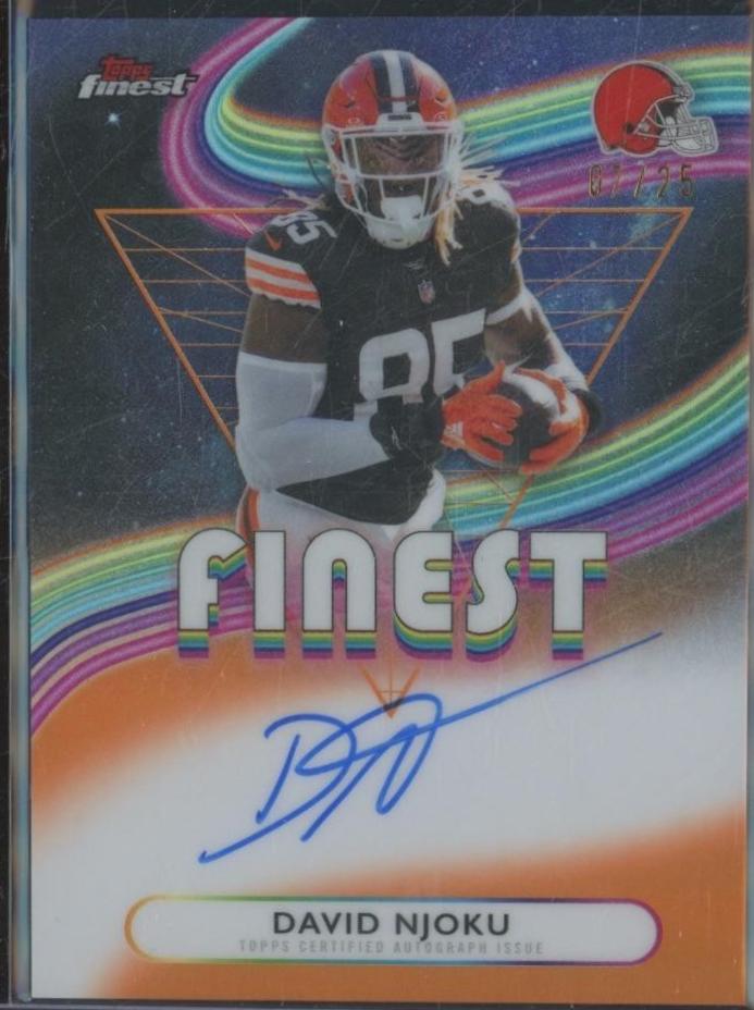 David Njoku [Orange Refractor] #FA-DN