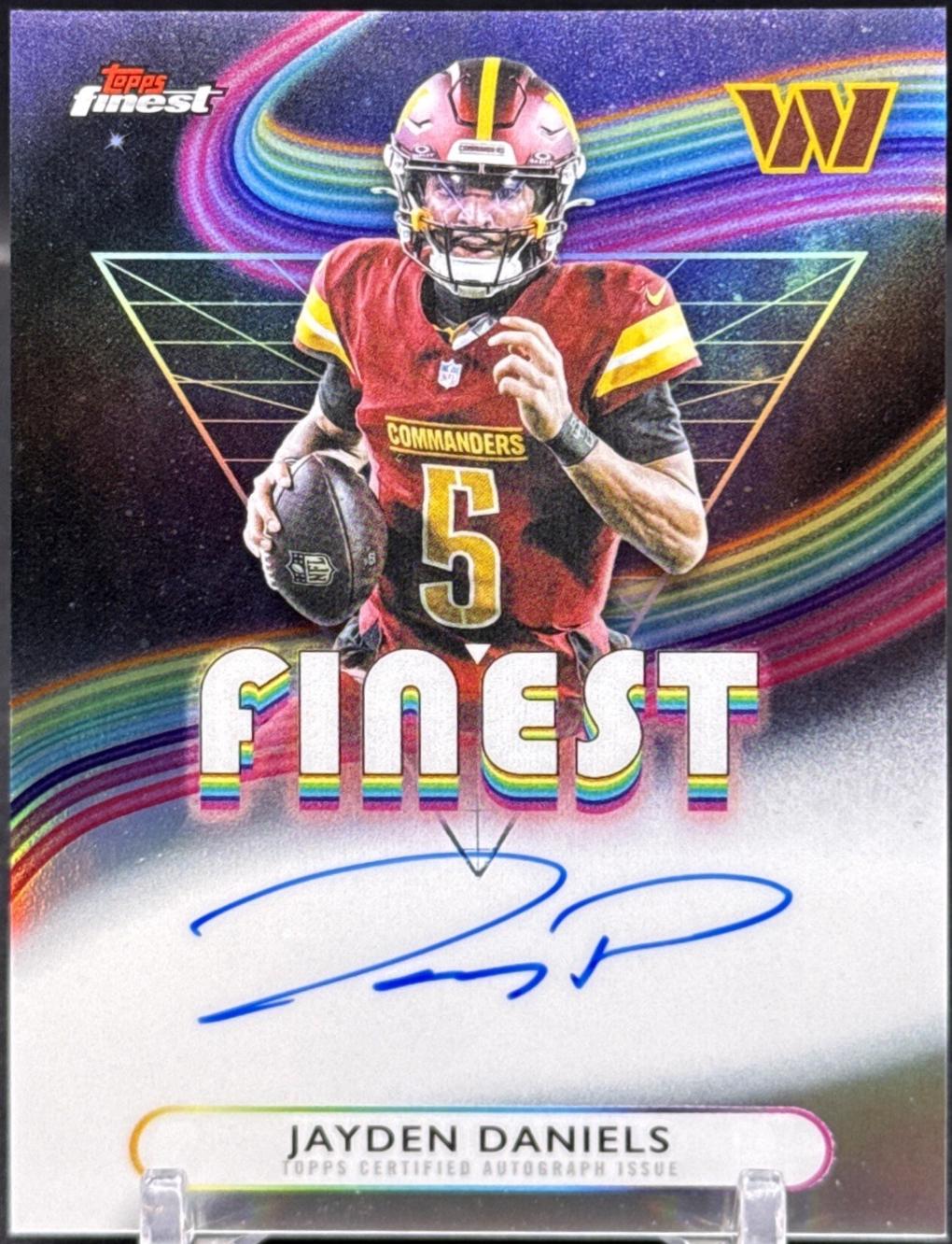 Jayden Daniels [Refractor] #FA-JD
