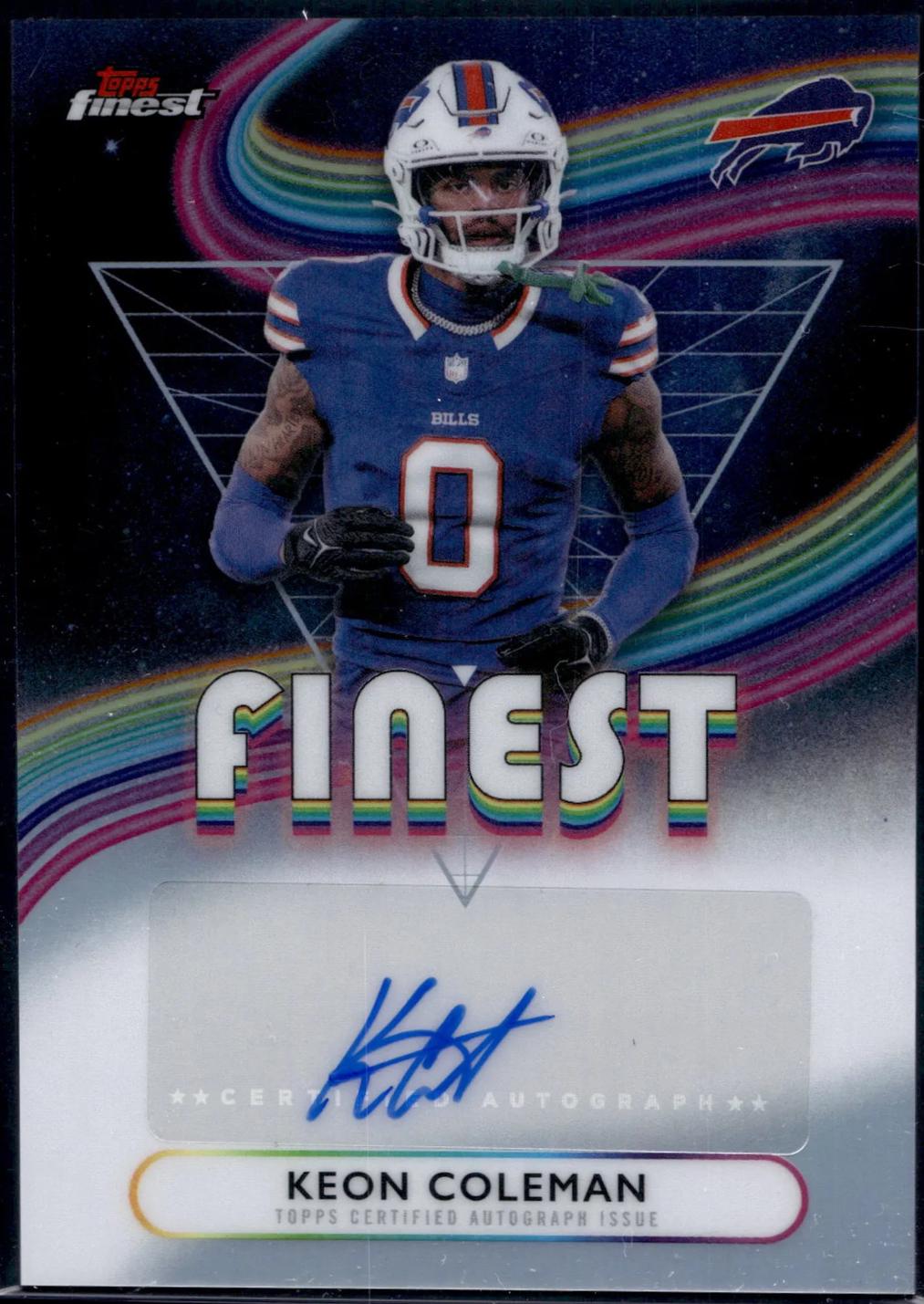 Keon Coleman [Refractor] #FA-KC