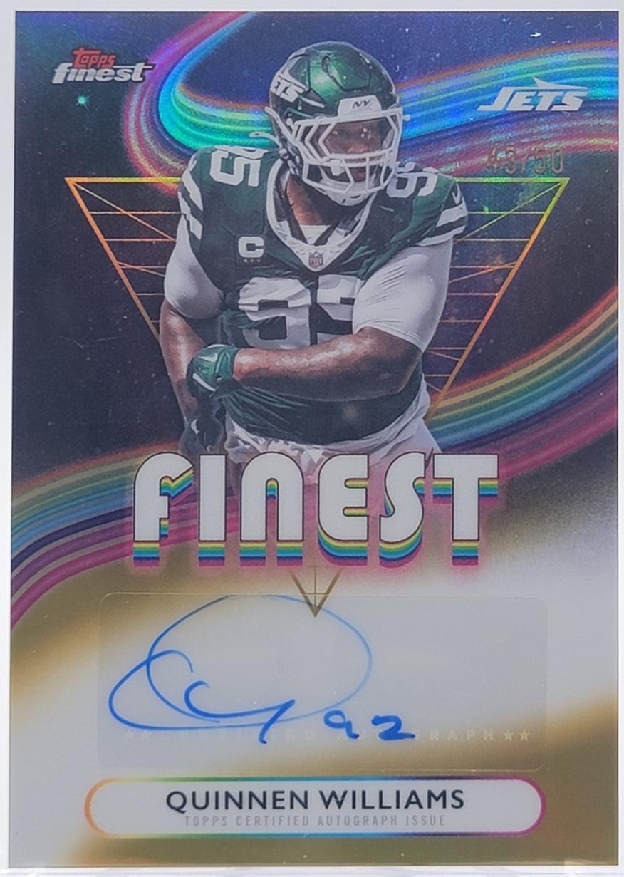 Quinnen Williams [Gold Geometric] #FA-QW
