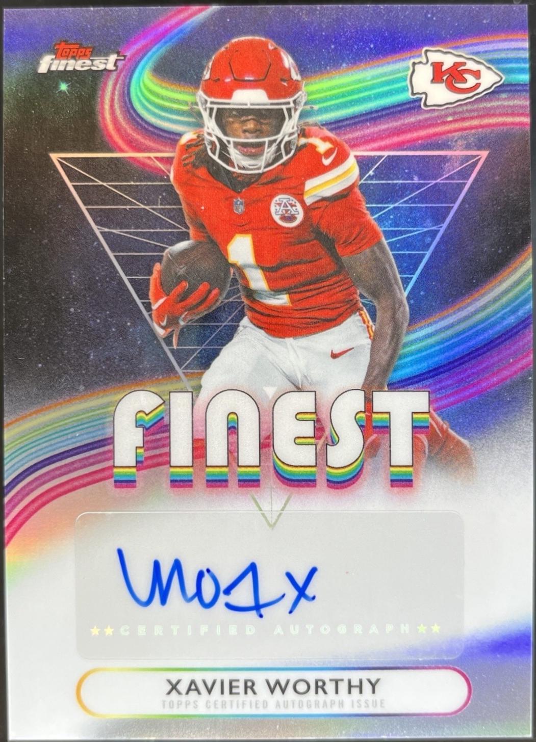 Xavier Worthy [Refractor] #FA-XW