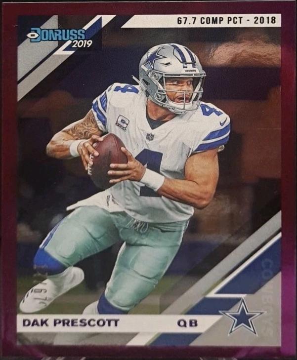 Dak Prescott [Season Stat Line] #73