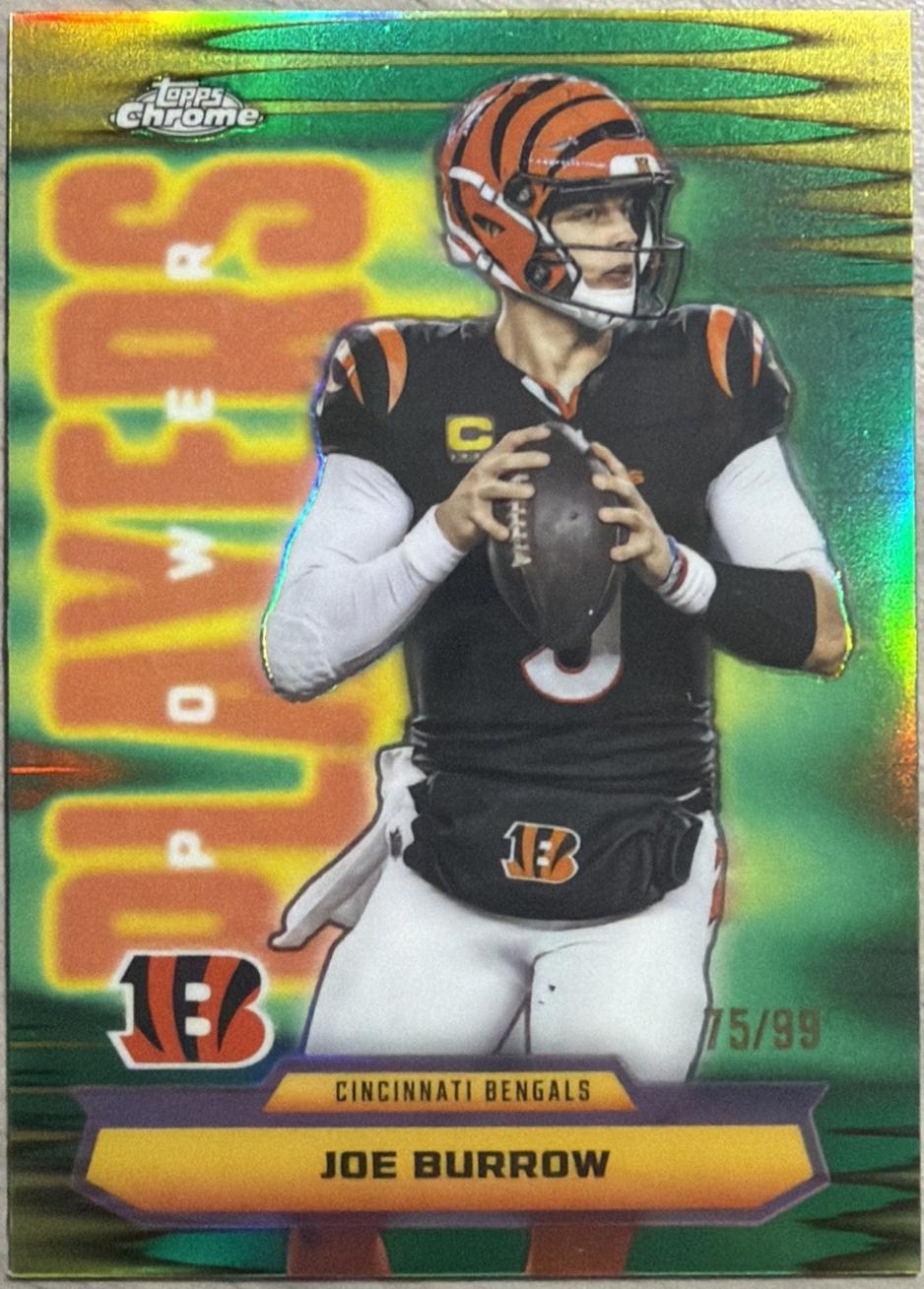 5 Joe Burrow [Green Refractor] #PP-