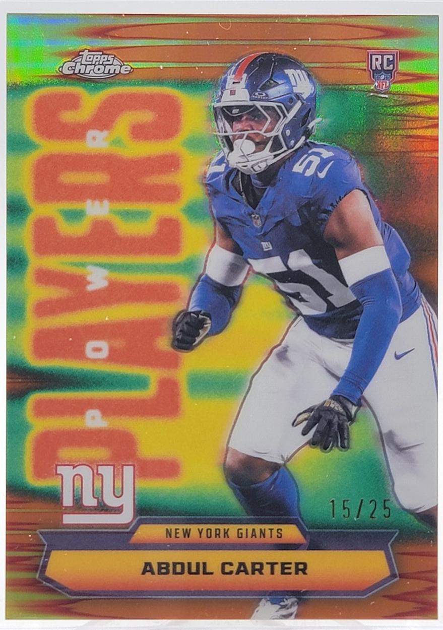 Abdul Carter [Orange Refractor] #PP-40