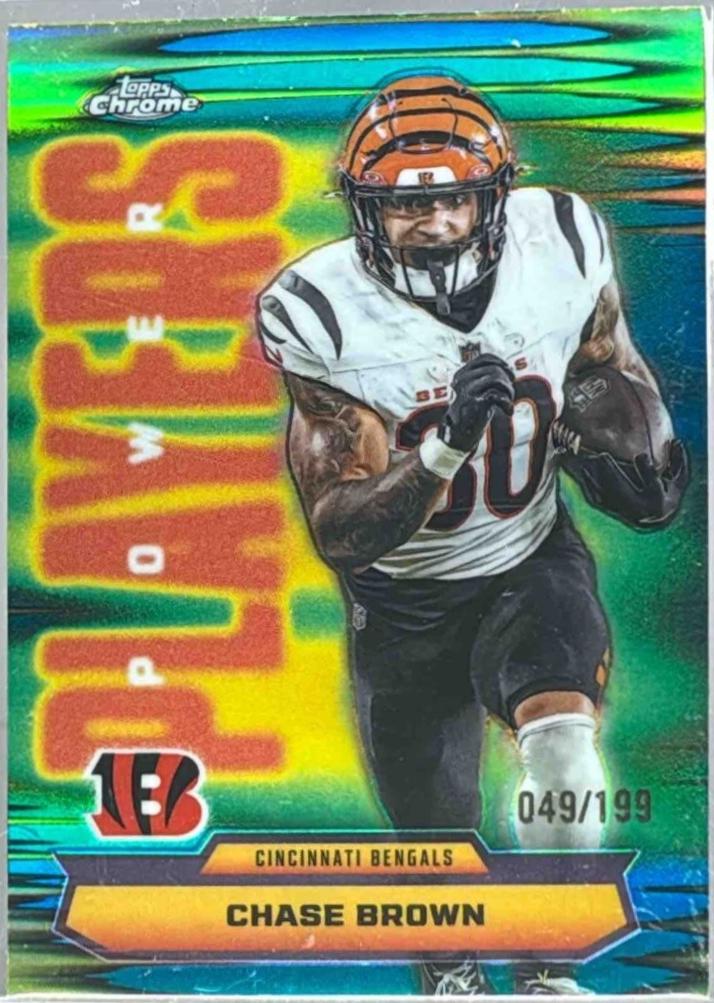 Chase Brown [Aqua Refractor] #PP-19