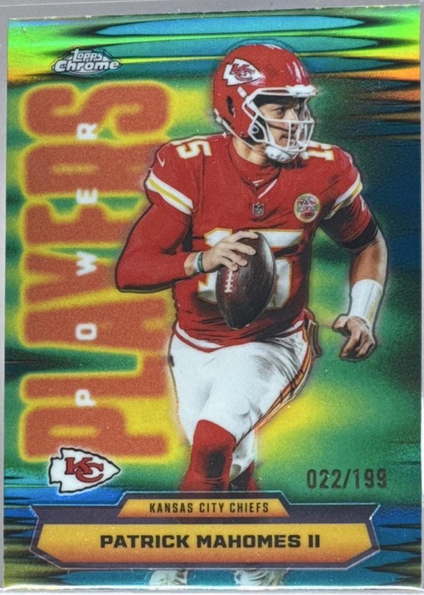 Patrick Mahomes II [Aqua Refractor] #PP-6