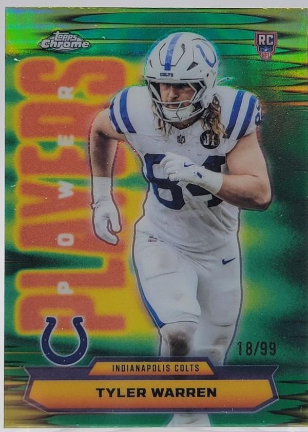 Tyler Warren [Green Refractor] #PP-35