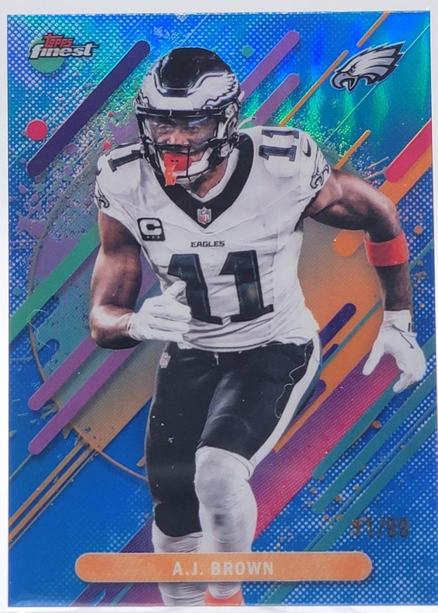 A.J. Brown [Blue Refractor] #265