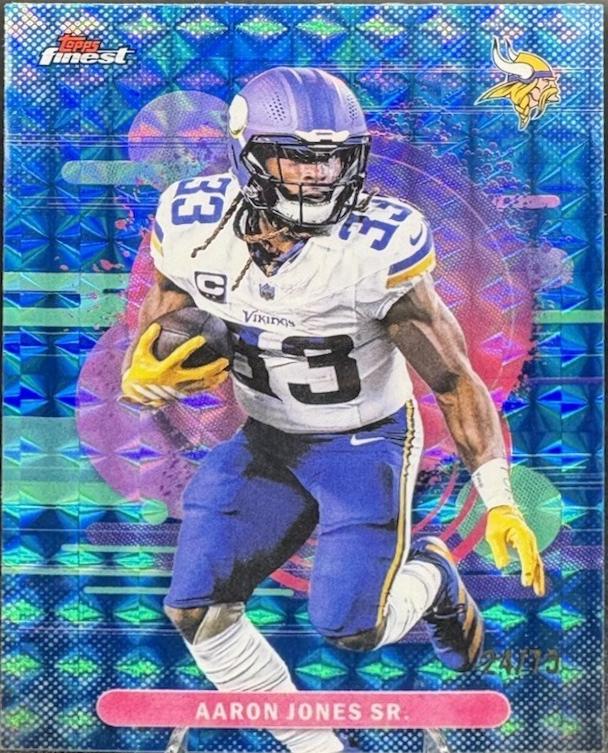 Aaron Jones Sr. [Blue Geometric] #159