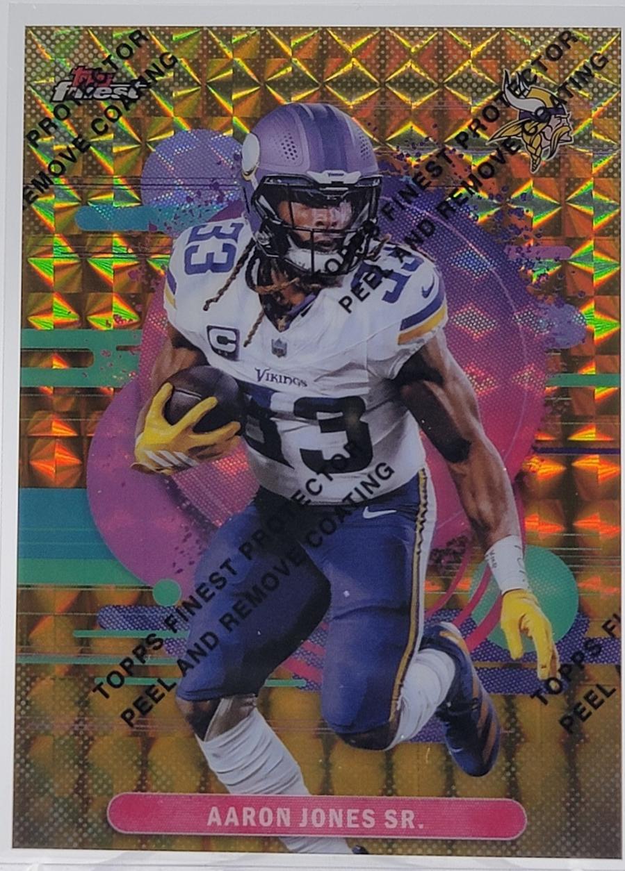 Aaron Jones Sr. [Gold Geometric] #159