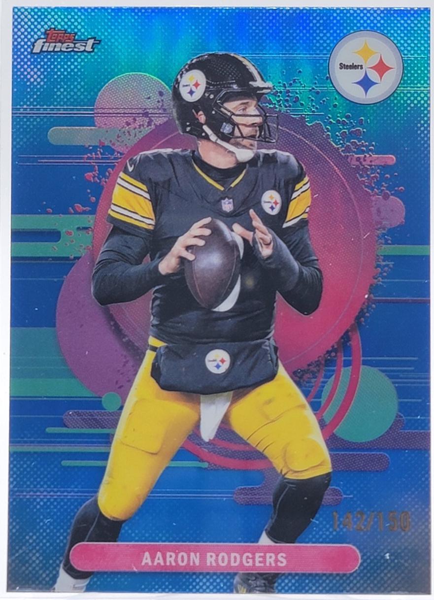 Aaron Rodgers [Blue Refractor] #145