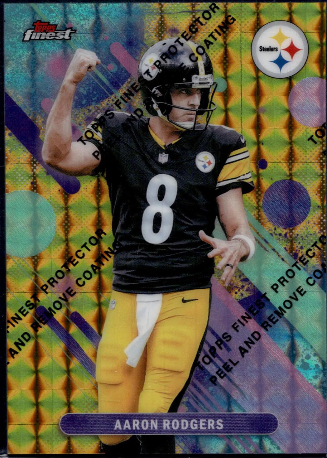 Aaron Rodgers [Gold Geometric] #64