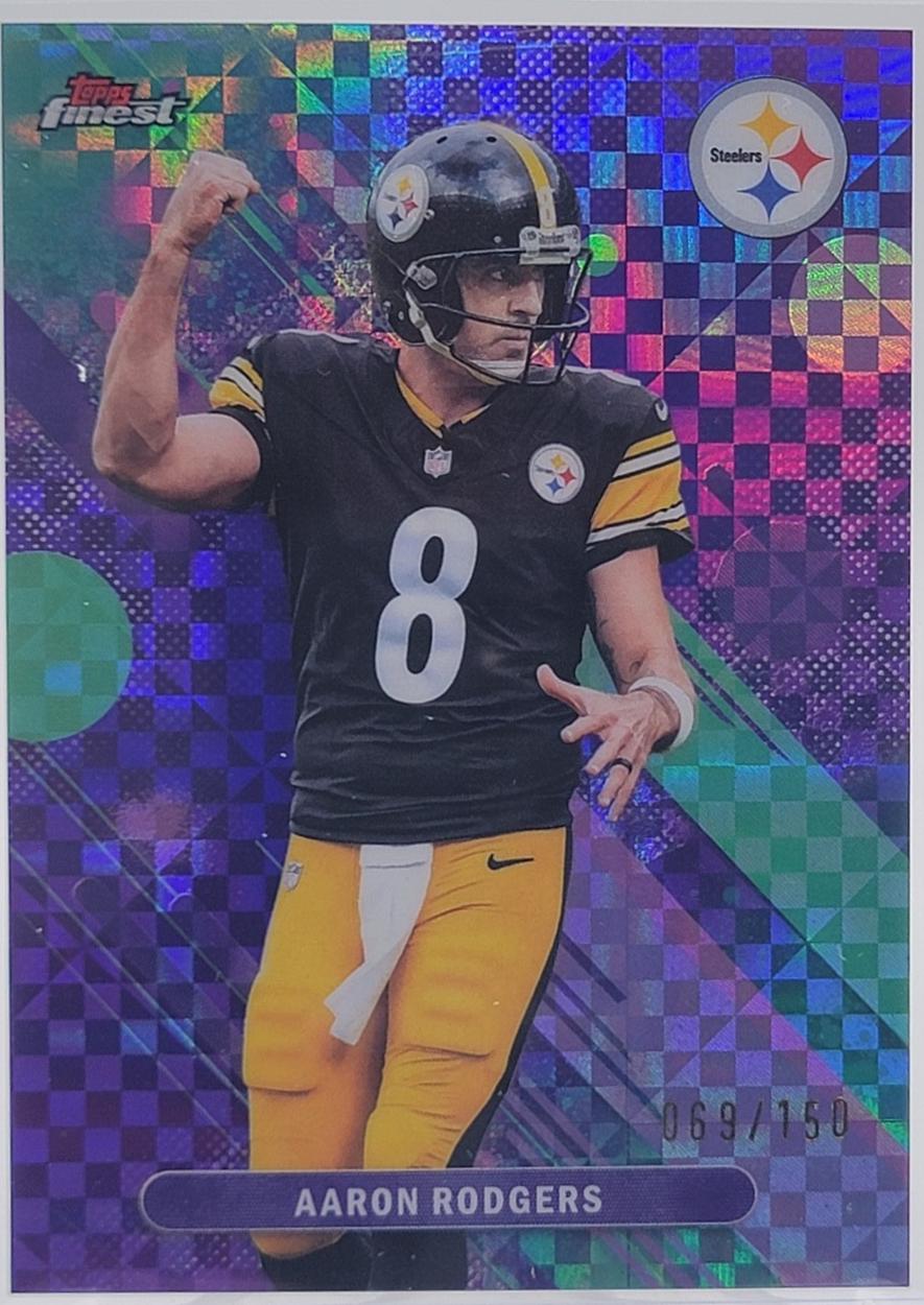 Aaron Rodgers [Purple X-Fractor] #64