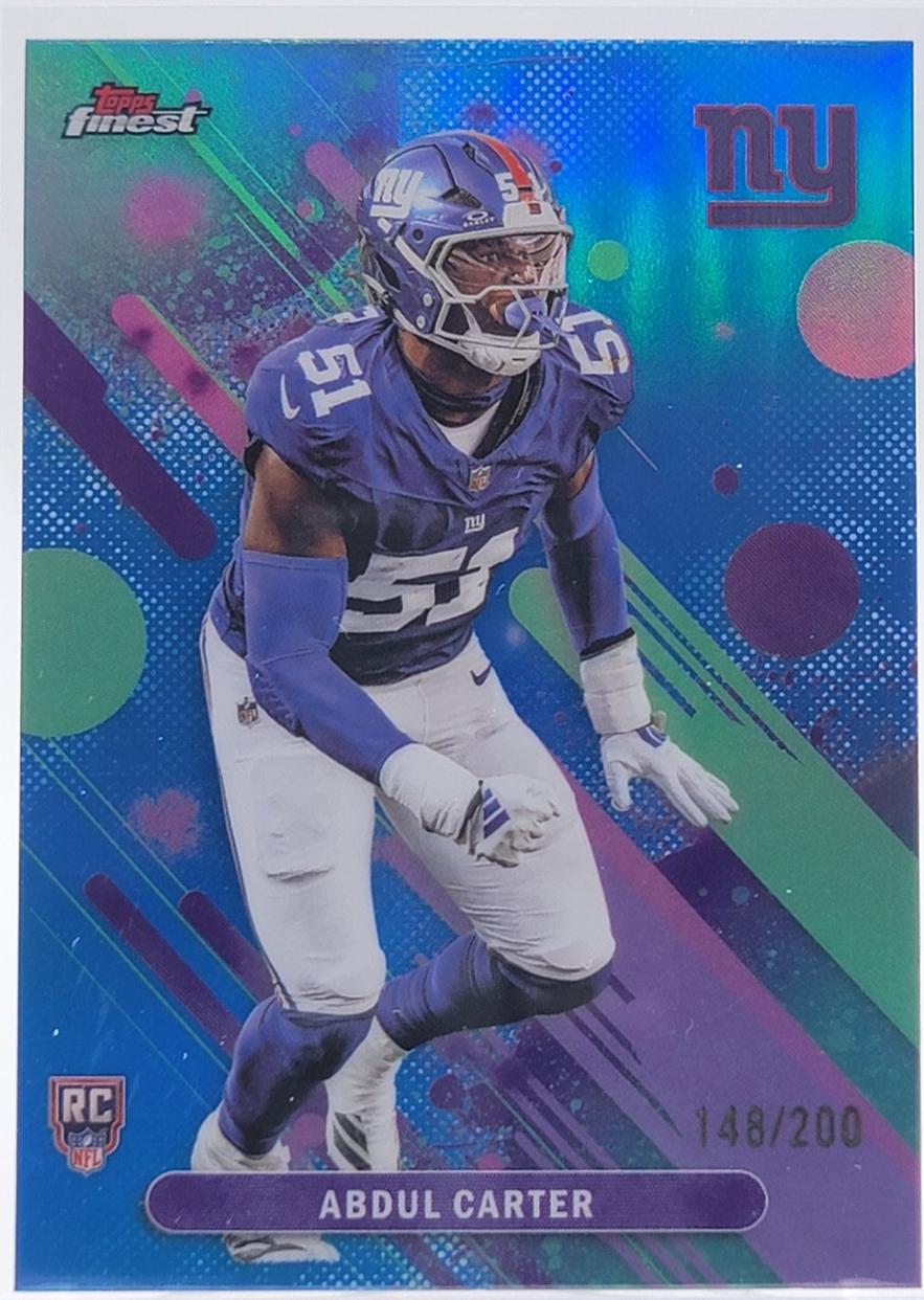 Abdul Carter [Blue Refractor] #37