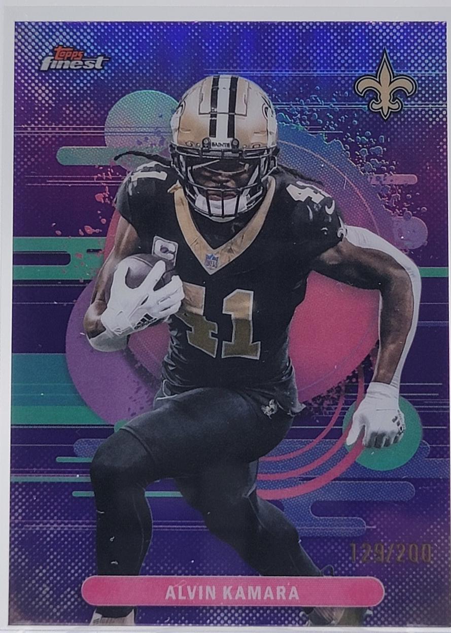 Alvin Kamara [Purple Refractor] #160