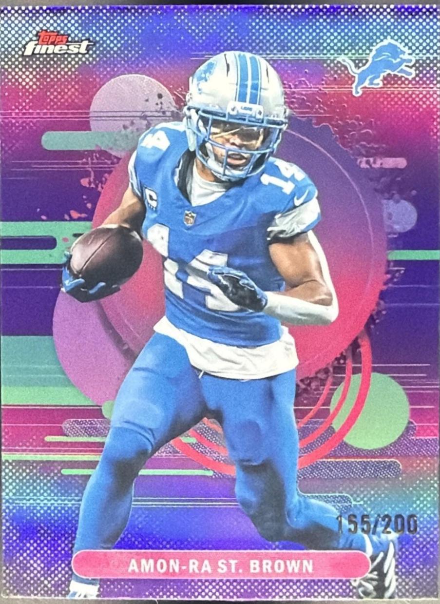 Amon-Ra St. Brown [Purple Refractor] #164