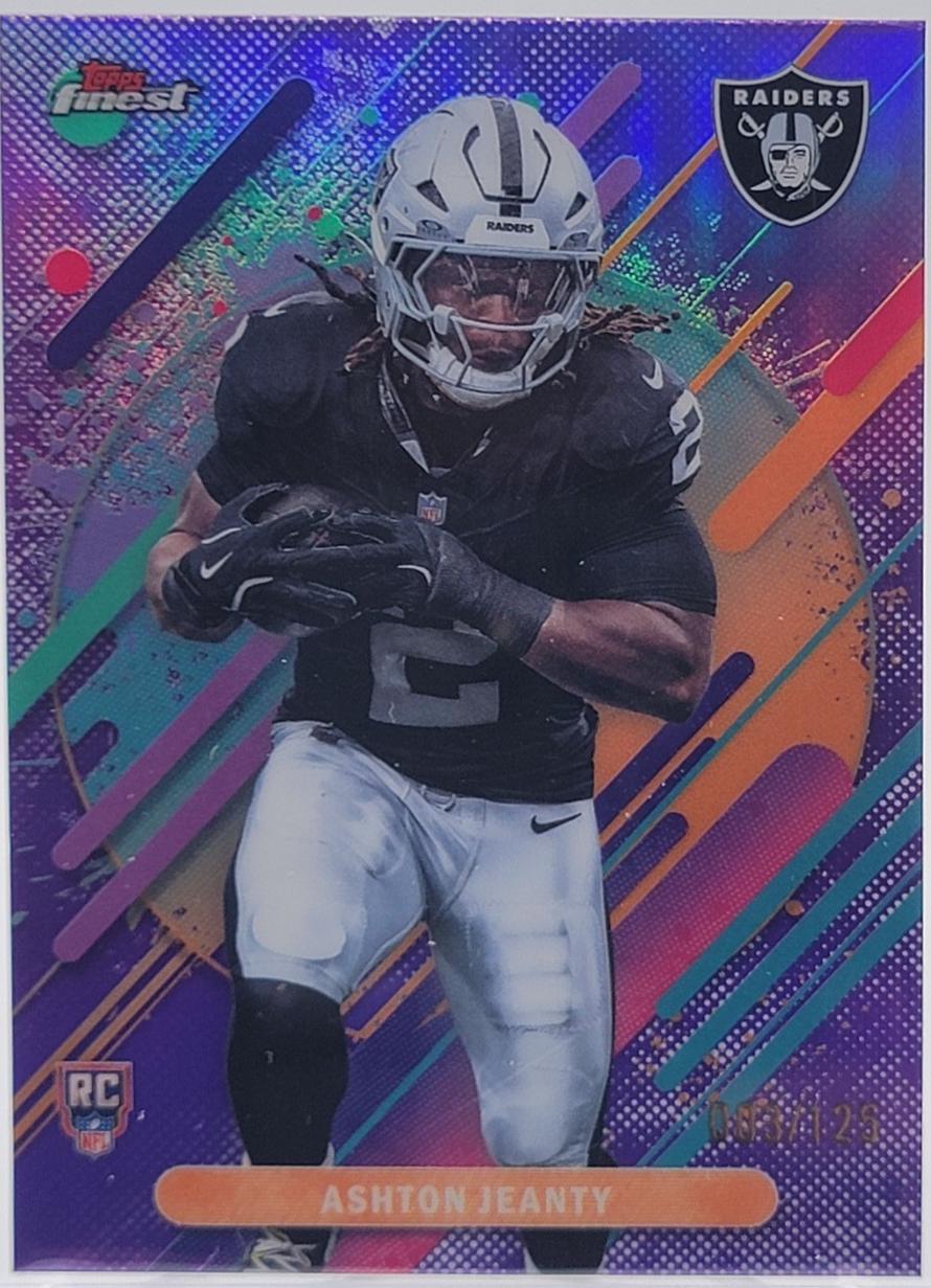 Ashton Jeanty [Purple X-Fractor] #207