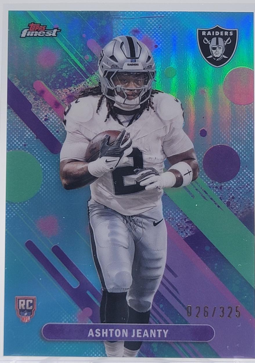 Ashton Jeanty [Sky Blue Refractor] #11