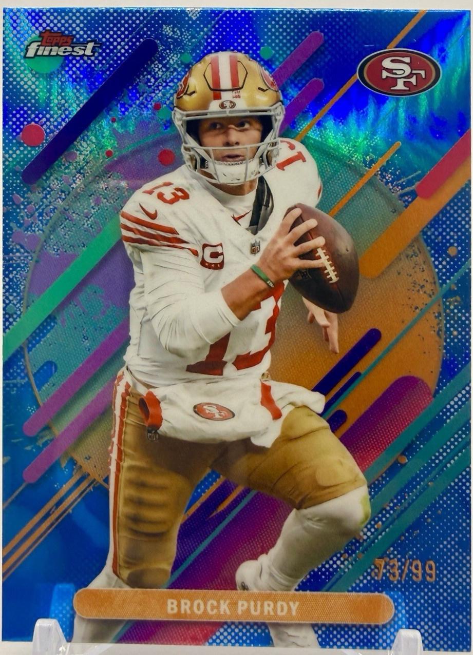Brock Purdy [Blue Refractor] #247