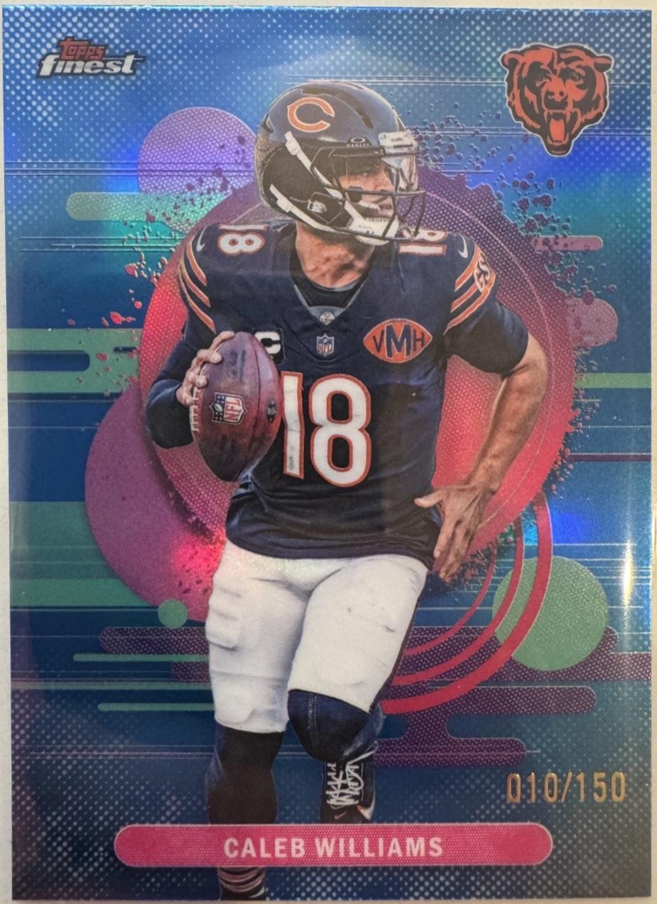 Caleb Williams [Blue Refractor] #127