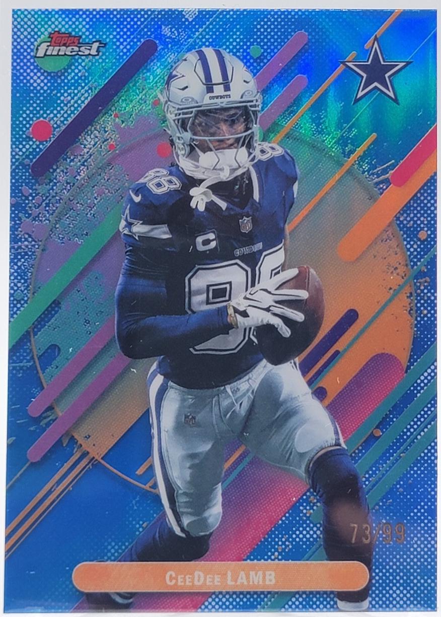 CeeDee Lamb [Blue Refractor] #263