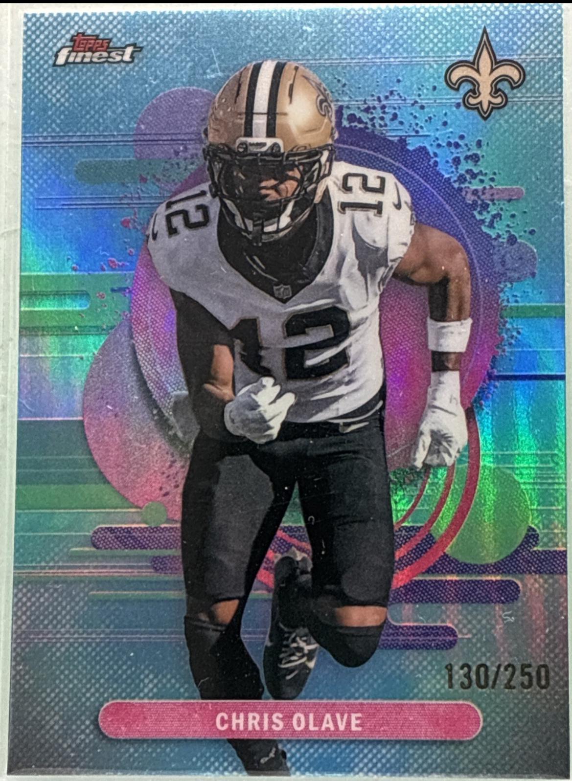Chris Olave [Sky Blue Refractor] #174